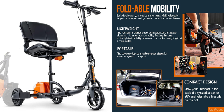 Superhandy 3 wheel mobility scooter banner